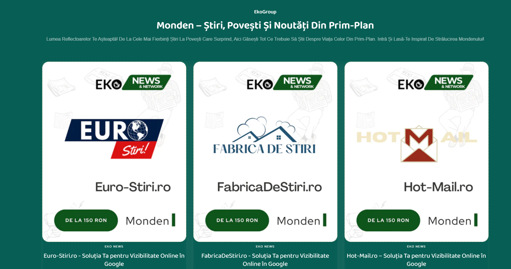 Publicitate Organică